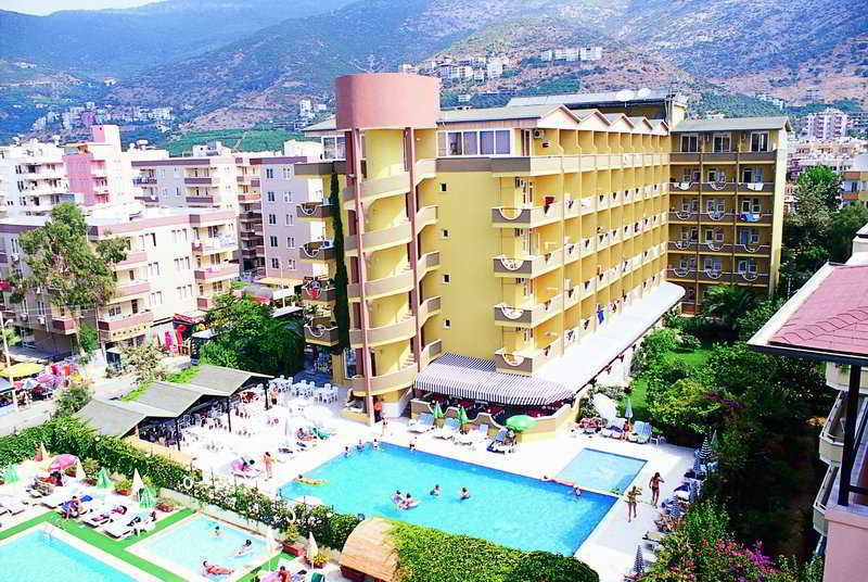 Hedef Kleopatra Golden Sun Hotel Аланя Екстериор снимка